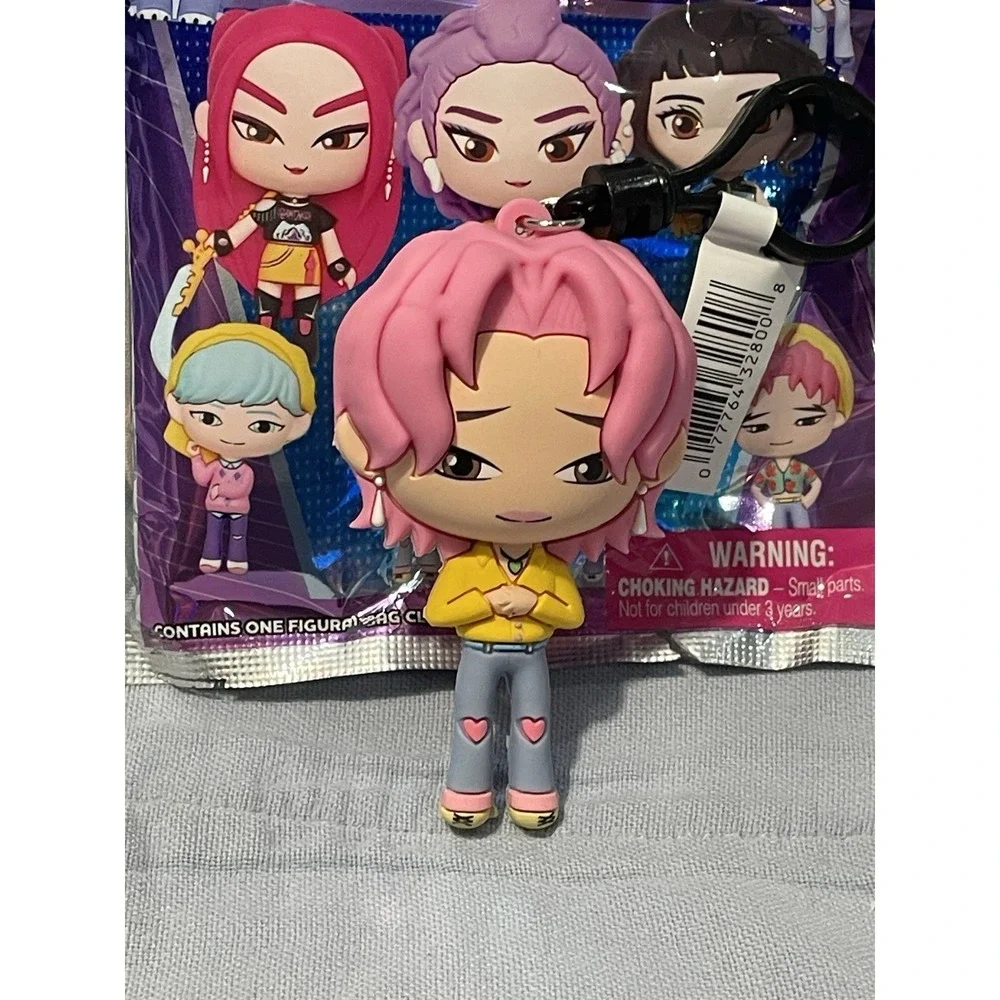 NEW Open Bag Netflix K-Pop Demon Hunters Figural Bag Clip Keychain - Romance